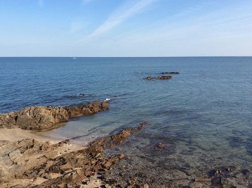 見渡せば贅沢なくらい海が彼方まで広がります