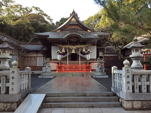 初詣の準備万端!苅田町宇原神社