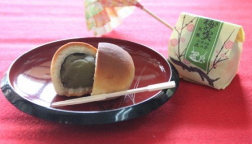 鹿の子といえば「梅の実」