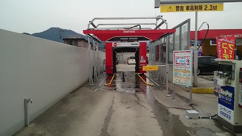 洗車もスムーズにできます